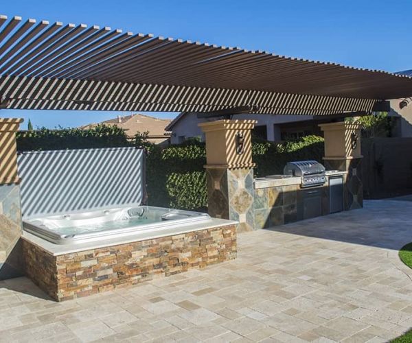 sundance-hot-tub-deck-installation-roof-shade-in-wichita